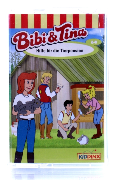 Bibi und Tina MC Hörspielkassette Folge 64 "Hilfe für die Tierpension"